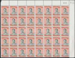 ** 1972 Forgalmi: Bhumibol Aduljadeh Király ívsarki 40-es Tömb Mi 629 X - Other & Unclassified