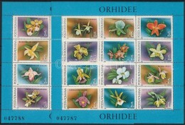 ** 1988 Orchideák Blokk Sor Mi 248-249 - Altri & Non Classificati