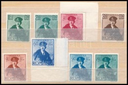 ** 1940 II. Károly Király Sor Mi 617-624 - Altri & Non Classificati