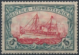 ** Deutsch-Südwestafrika 1906 Császári Jacht Mi 32Ab (gumihiba) - Sonstige & Ohne Zuordnung