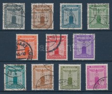 O 1942 Hivatalos Mi 155-165 - Other & Unclassified