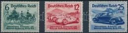 ** 1939 Autó- és Motorkiállítás Sor Mi 686-688 - Sonstige & Ohne Zuordnung