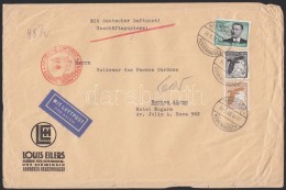 1938 Légi Levél Argentínába 3,25 RM Bérmentesítéssel / Airmail... - Other & Unclassified