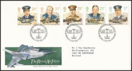 1986 Királyi LégierÅ‘ Sor Mi 1085-1089 FDC-n - Otros & Sin Clasificación