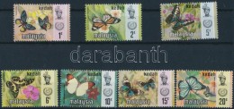 ** Kedah 1971 Lepkék Sor Mi 113-119 I - Altri & Non Classificati