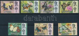 ** Johore 1971 Lepkék Sor Mi 161-167 I - Otros & Sin Clasificación