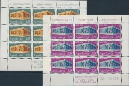 ** 1969 Europa CEPT Kisív Sor Mi 1361 II - 1362 II - Other & Unclassified