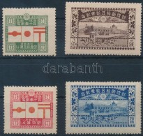 * 1921 50 éves A Posta Sor Mi 144-147 - Altri & Non Classificati