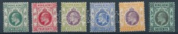 * 1907/1911 Forgalmi Bélyegek / Definitive Stamps Mi A 91-96 - Other & Unclassified