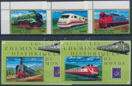 ** 2001 Mozdonyok A Világból (II) ívsarki Sor Mi 3112-3114 + Kisív Sor 3115-3126 +... - Autres & Non Classés