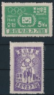 ** 1948 Olimpiai Játékok, London Sor Mi 34-35 - Other & Unclassified