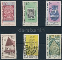 ** 1967 Zsidó Motívumok Csehszlovákiában Sor Mi 1709-1714 - Otros & Sin Clasificación