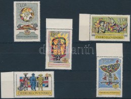 ** 1962 Bélyegkiállítás ívszéli Sor Mi 1355-1359 - Otros & Sin Clasificación