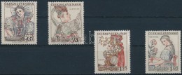 ** 1957 Népviselet Sor Mi 1051-1054 - Autres & Non Classés