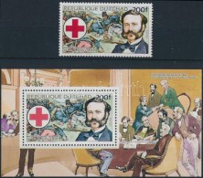 ** 1984 Vöröskereszt: Henry Dunant 1 érték Mi 1045 A + Blokk 216 - Other & Unclassified