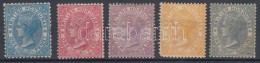 * Brit Honduras 1882/1887 Forgalmi Sor Mi 9-13 - Altri & Non Classificati