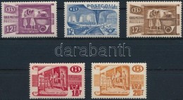 ** 1951 Csomagbélyeg Sor Mi 33-37 - Other & Unclassified