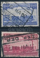 O 1935 Vasúti Csomagszállító Sor 2 Záróértéke Mi 193-194 - Altri & Non Classificati