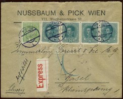 1918 Expressz Levél Svájcba / Express Cover To Switzerland - Sonstige & Ohne Zuordnung