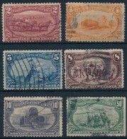 O 1898 Mi 118-123 (Mi EUR 305.-) (kis Hibák / Faults) - Sonstige & Ohne Zuordnung