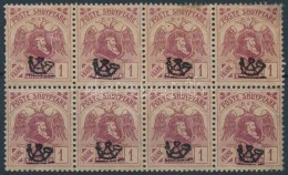 ** * 1920 Forgalmi Nyolcastömb Mi 81 I (1 Bélyeg Falcos) - Other & Unclassified