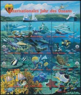** 1998 Az óceán Nemzetközi éve Kisív Mi 252-263 - Altri & Non Classificati