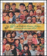 ** 1995 50 éves Az ENSZ összefüggÅ‘ ív Mi 190-201 - Otros & Sin Clasificación