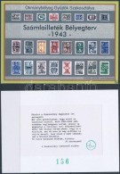 2006 2 Db Számlailleték Bélyegterv Emlékív, Az Egyik Hátoldalán... - Otros & Sin Clasificación