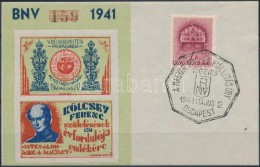 O 1941/6aa Kölcsey Ferenc II. Emlékív (zöld) (10.000) - Other & Unclassified