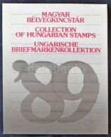 1989 Magyar Bélyegkincstár Teljes, Feketenyomat Nélkül, Kifogástalan - Otros & Sin Clasificación