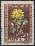 O 1950 Virág 60f Eltolódott Színnyomatok - Altri & Non Classificati