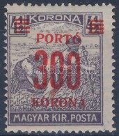 * 1921 KisegítÅ‘ Portó 300K FestékelkenÅ‘déssel - Other & Unclassified