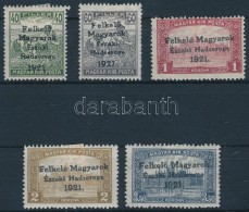 * Nyugat-Magyarország V. 1921 5 Klf Bélyeg Garancia Nélkül (**25.500) - Otros & Sin Clasificación