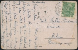 1916 Tábori Posta Képeslap 'M.K. TÁVIRDA T.T. ÁLLOMÁS' + 'EP UZICE In SERBIEN' - Otros & Sin Clasificación