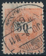 O 1898 50kr 11 1/2 Fogazással (60.000) - Autres & Non Classés