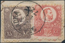 1871 Réznyomat 5kr + 15kr ,,SZABADKA' - Sonstige & Ohne Zuordnung