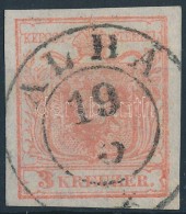 O 1850 3kr HP I. 'ALBA' - Other & Unclassified