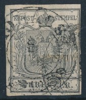 O 1850 2kr HP I.a Ezüstszürke ElsÅ‘ Nyomat ,,(M)OHÁCS' Certificate: Steiner - Otros & Sin Clasificación