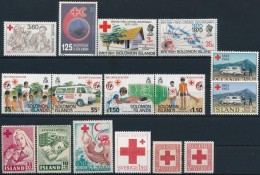 ** 1945-1989 Vöröskereszt Motívum 3 Klf Sor + 8 Db önálló érték - Sonstige & Ohne Zuordnung