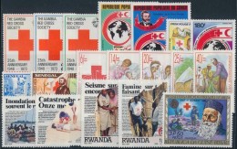 ** 1973-1996 Vöröskereszt Motívum 19 Klf Bélyeg - Other & Unclassified