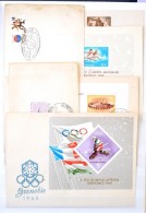 Magyar FDC-k, Emléklapok, CM-ek, Küldemények 8 Lapos A/4 Berakóban - Other & Unclassified