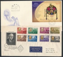 1947-2001 27 Db FDC Sorokkal, Blokkokkal Közte Jobbak (73.000) - Otros & Sin Clasificación