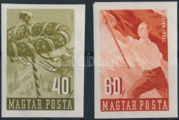 ** 1954 Május 1. (V.) Vágott Sor (8.000) - Other & Unclassified