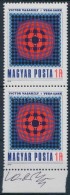 ** 1979 Victor Vasarely Vega-sakk C. Képét ábrázoló Bélyegpár A... - Otros & Sin Clasificación