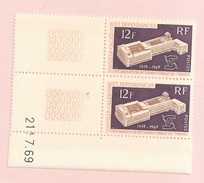 ORGANISATION INTERNATIONALE DU TRAVAIL BLOC COINS COIN DATES DATE NOUVELLE CALEDONIE - Unused Stamps