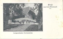 Dürrenroth - Gruss Aus Dem Oberwald, Langenthaler Ferienheim          1923 - Langenthal