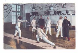 SPORT - FECHTEN / Fencing / Combat - Franz. Militär - Fencing