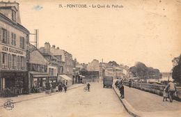 95-PONTOISE- LE QUAI DU POTHUIS - Pontoise