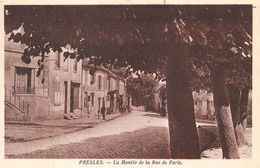 95-PRESLE- LA MONTEE DE LA RUE DE PARIS - Presles