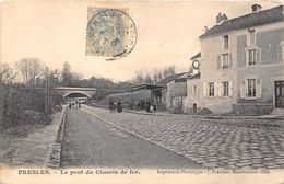 95-PRESLE- LE PONT DU CHEMIN DE FER - Presles